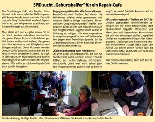 Artikel Stadtspiegel Juni 2016