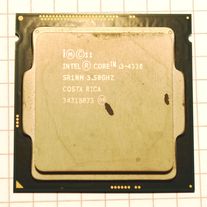 Ansicht CPU gebraucht Intel i3-4330