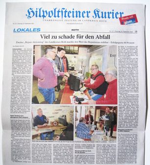 Artikel Hilpoltsteiner Kurier