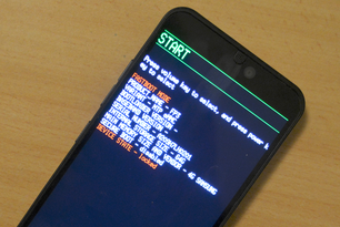 Foto Fairphone Recovery Modus