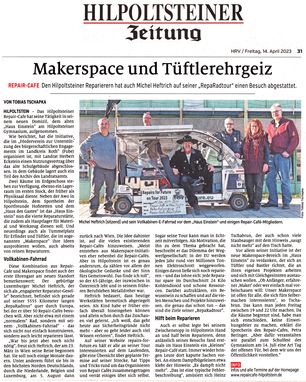 Zeitungsbericht Nürnberger Nachrichten