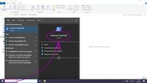 'PowerShell' in die Windows-Suchleiste eingeben >>> APP anklicken Ansicht Windows APP PowerShell öffnen