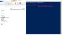 EINGABE: „Get-Filehash“ eintippen, gefolgt vom korrekten Dateinamen (z.B. per copy/paste aus dem Explorer) >>> Enter Ansicht Eingabe Get-Filehash und Dateiname
