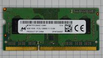 Ansicht RAM Riegel 4 GB