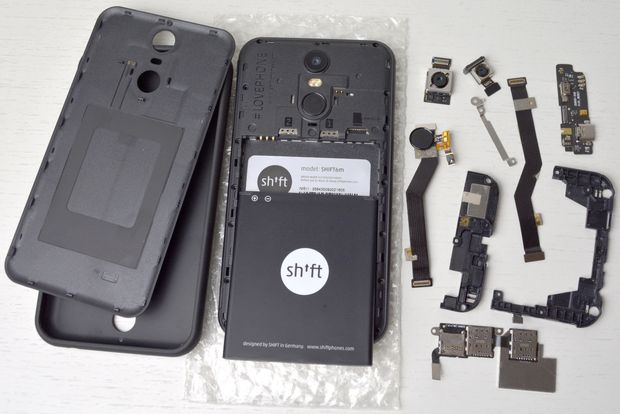 Shiftphone Einzelteile Module