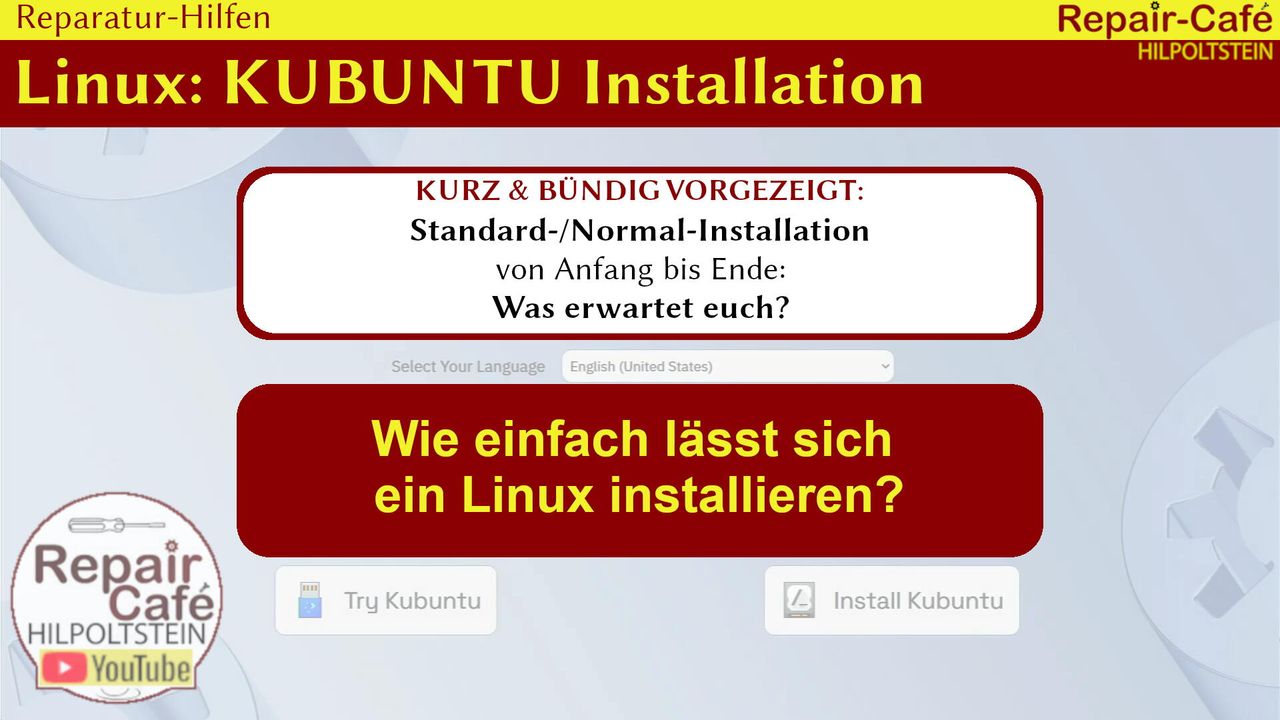Ansicht Startbild Link auf Youtube-Video