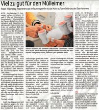 Artikel Wochenanzeiger RHV