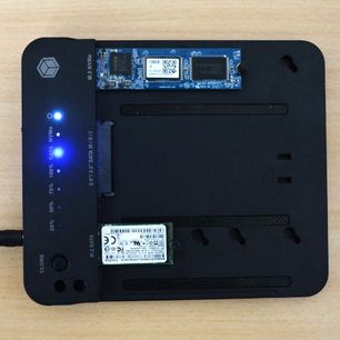 Dockingstation mit M2 Sata SSD