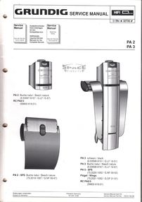 Grundig HiFi Systeme Manual Service