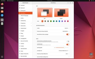 Ansicht Desktop Ubuntu