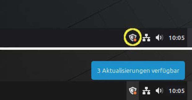 Ansich Icon Aktualisierung verfügbar