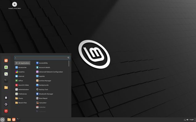 Screenshot Mint Cinnamon