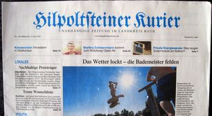 Titelseite Hilpoltsteiner Kurier