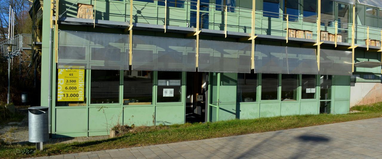 Ansicht außen Repair-Café Hilpoltstein im Haus Einstein
