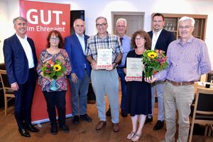 Preisverleihung mit Repair-Café und Weltladen Senfkorn