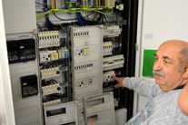 RC-Anschluss im Kabelschrank