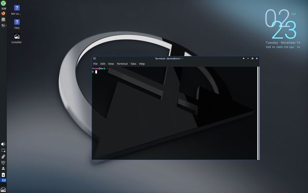 Screenshot MX Linux 23 Libretto
